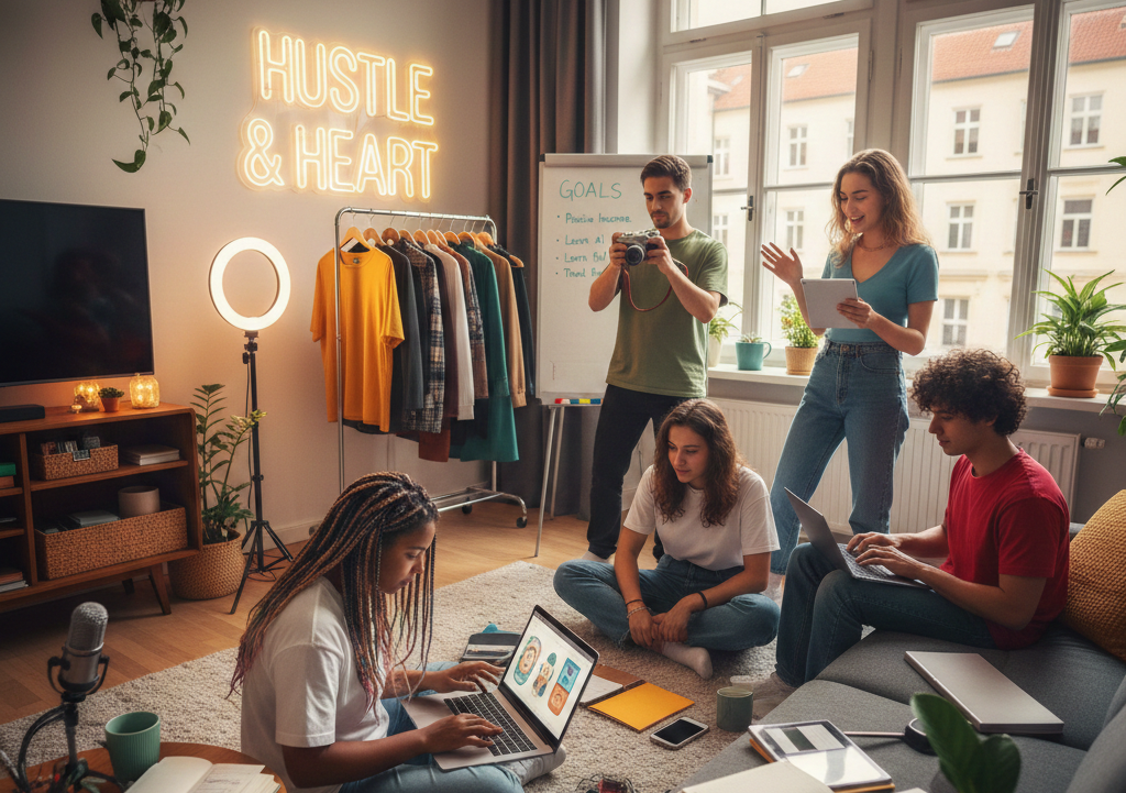 Gen Z und der Aufstieg der Side Hustles Eine neue Ära der Arbeit